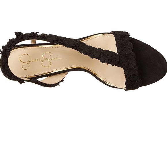 Jessica Simpson Womens Jessin Embellished Dress Sandals Suze 9M - Picture 8 of 8